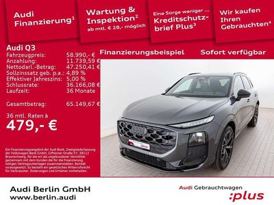 Gebraucht Audi Q3 Ambiente 272 PS (200 kW) 2025 Daytonagrau perleffekt SUV