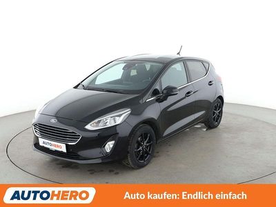 Schwarz Gebraucht 2019 Ford Fiesta Titanium Limousine | 10.420 € (Etwas zu teuer)