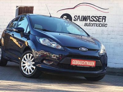 Gebraucht Ford Fiesta Trend 82 PS (60 kW) 2012 Blau Kleinwagen