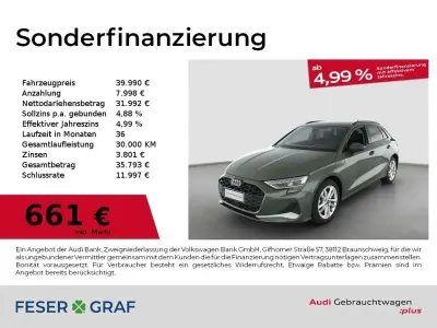 Brugt Audi A3 Ambiente 204 HK (150 kW) 2025 Grøn Sedan