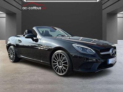 Usata Mercedes SLC180 156 CV (114 kW) 2017 Nero Cabrio