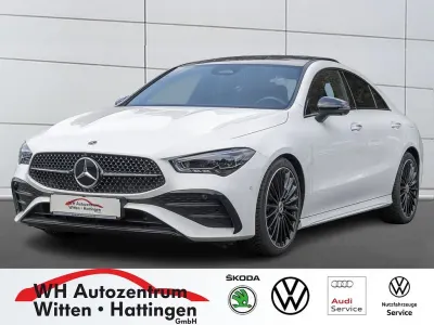 Gebraucht Mercedes CLA220 AMG line 190 PS (139 kW) 2024 Polarweiss  uni Coupé