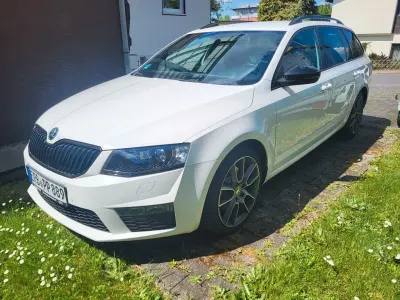 Gebraucht Skoda Octavia RS 184 PS (135 kW) 2017 Weiß Kombi