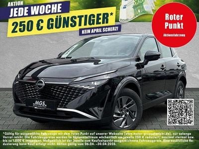 Neu Nissan Qashqai Acenta 158 PS (116 kW) 2025 Schwarz SUV