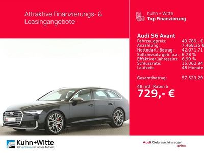 Gebraucht Audi S6 Ambiente 344 PS (253 kW) 2023 Mythosschwarz metallic Kombi