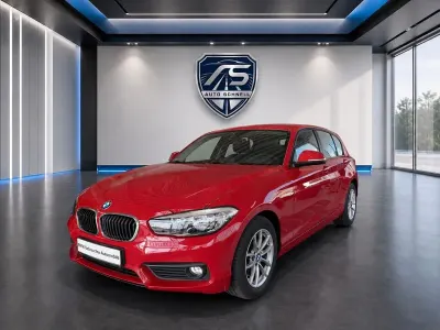 Gebraucht BMW 116 Advantage 109 PS (80 kW) 2015 Rot Kleinwagen