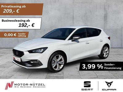 Gebraucht Seat Leon FR-Line 150 PS (110 kW) 2025 "nevada" weiss Limousine