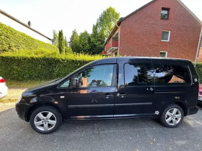 Gebraucht VW Caddy 105 PS (77 kW) 2008 Schwarz Van / Kleinbus