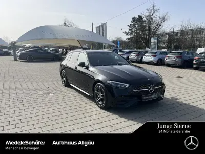 Używany Mercedes C300e AMG 313 KM (230 kW) 2024 Czarny Kombi
