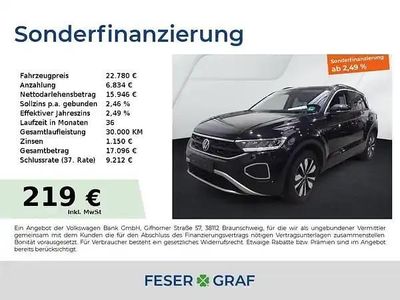 Deep black perleffekt Gebraucht 2025 VW T-Roc Goal SUV | 22.780 € (Fairer Preis)