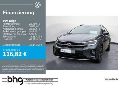 Gebraucht VW Taigo R-line 116 PS (85 kW) 2025 Grau SUV