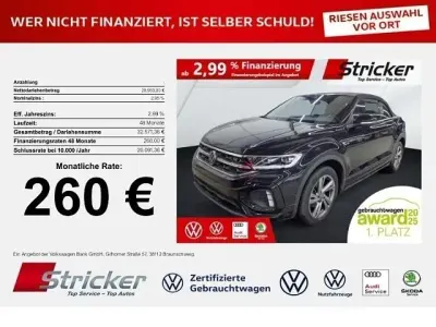 Gebraucht VW T-Roc Cabriolet R-line 150 PS (110 kW) 2025 Cabrio