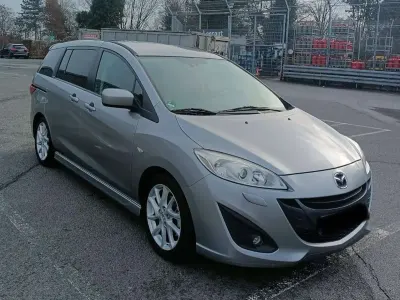 Gebraucht Mazda 5 Sports-Line 150 PS (110 kW) 2012 Grau Van / Kleinbus