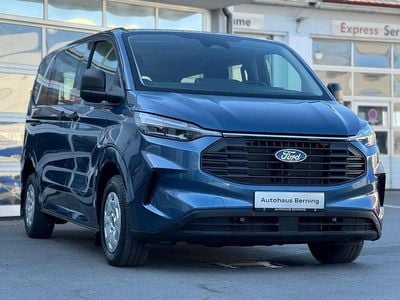 Ny Ford Transit Custom 170 HK (125 kW) 2026 Blå Minibuss