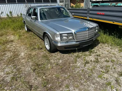 Gebraucht Mercedes 500 1984 Silber Limousine