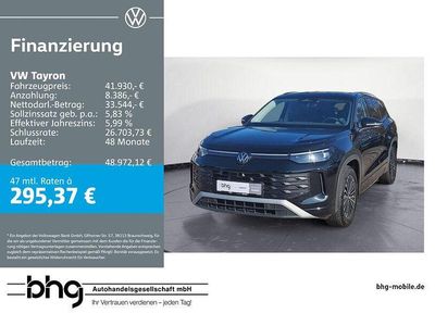 Gebraucht VW Tayron S 150 PS (110 kW) 2025 Schwarz SUV