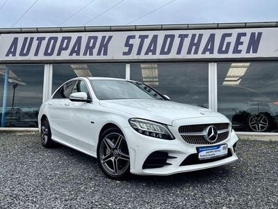 Gebraucht Mercedes C300e AMG line 211 PS (155 kW) 2021 Weiß Limousine