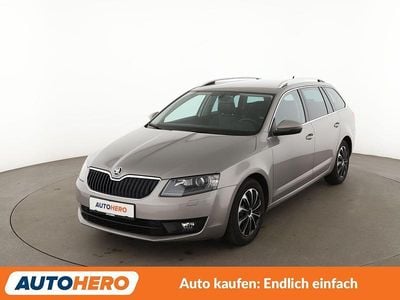 Gelb Gebraucht 2015 Skoda Octavia Style Kombi | 12.250 € (Fairer Preis)