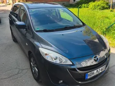 Gebraucht Mazda 5 Sports-Line 116 PS (85 kW) 2012 Grau Van / Kleinbus