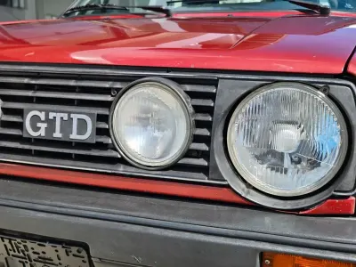 Gebraucht VW Golf II GTD 69 PS (50 kW) 1986 Rot Kleinwagen