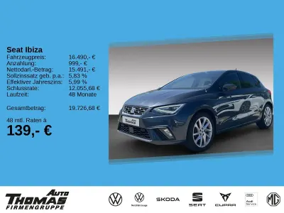 Gebraucht Seat Ibiza Beats 116 PS (85 kW) 2024 Grau Kleinwagen
