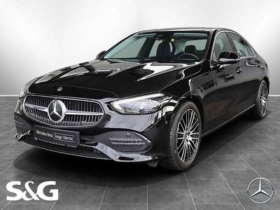 Metalliclack obsidianschwarz Gebraucht 2024 Mercedes C180 Avantgarde Limousine | 35.280 € (Fairer Preis)