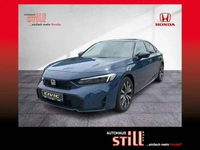 Neu Honda Civic Elegance 184 PS (135 kW) 2026 Blau Limousine
