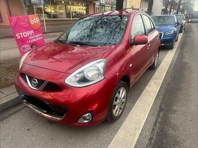 Gebraucht Nissan Micra 80 PS (58 kW) 2017 Rot Kleinwagen