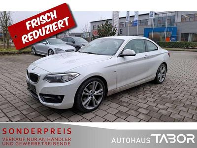 Gebraucht BMW 225 Sport Line 224 PS (164 kW) 2017 Mineralweiss Coupé