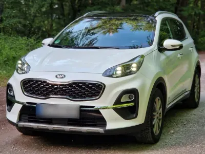 Używany Kia Sportage Platinum 185 KM (136 kW) 2020 Biały SUV