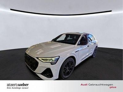 Gebraucht Audi e-tron S-Line 300 kW (408 PS) 2023 Gletscherweiß metallic SUV