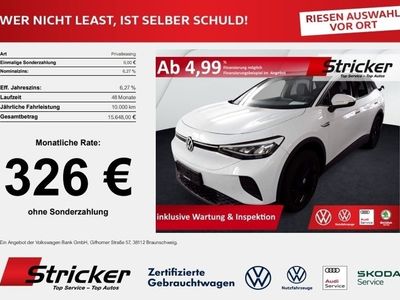 gebraucht VW ID4 Pro Performance °°Pro Performance 150/77 326,-ohne Anzahlung Navi AHK