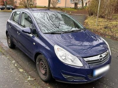 Brugt Opel Corsa 59 HK (43 kW) 2009 Blå Hatchback