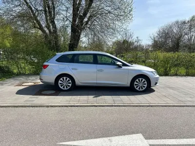 Second-hand Seat Leon ST Style 116 CP (85 kW) 2017 Argintiu Break