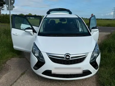Gebraucht Opel Zafira 136 PS (100 kW) 2016 Weiß Van / Kleinbus