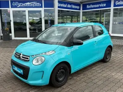 Gebraucht Citroën C1 Feel 69 PS (50 kW) 2016 Blau Kleinwagen