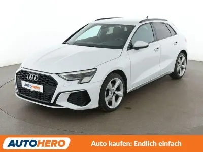 Gebraucht Audi A3 S-Line 110 PS (80 kW) 2021 Weiß Limousine