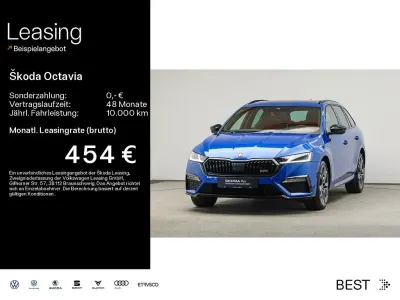 Gebraucht Skoda Octavia RS 245 PS (180 kW) 2023 Raceblau metallic Kombi