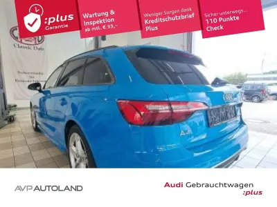 Gebraucht Audi A4 S-Line 150 PS (110 kW) 2021 Blau Kombi