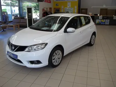 Gebraucht Nissan Pulsar Visia 116 PS (85 kW) 2016 Weiß Kleinwagen