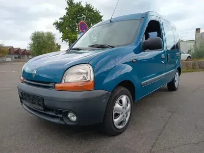 Gebraucht Renault Kangoo Basis 75 PS (55 kW) 2000 Blau Van / Kleinbus