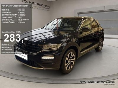 Käytetty VW T-Roc Active 150 HP (110 kW) 2021 Musta Katumaasturi