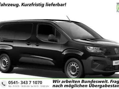 Neu Peugeot Partner 131 PS (96 kW) 2026 Perla nera schwarz me... Van / Kleinbus