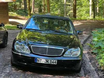 Gebraucht Mercedes S320 220 PS (161 kW) 2001 Schwarz Limousine