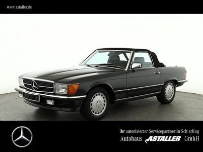 Gebraucht Mercedes SL300 188 PS (138 kW) 1986 Blau blauschwarz Cabrio