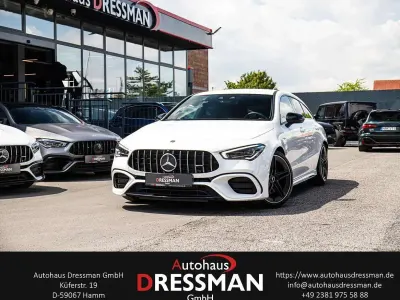 Gebraucht Mercedes CLA45 AMG AMG 388 PS (285 kW) 2020 Polarweiss  unilack Coupé