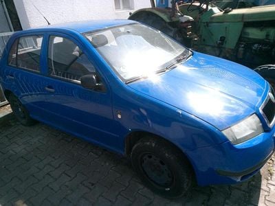 Gebraucht Skoda Fabia 2003 Gold Limousine