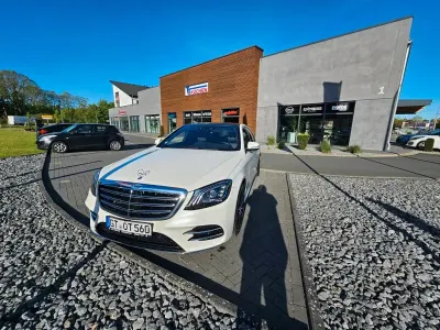Brugt Mercedes S560 469 HK (344 kW) 2019 Hvid Sedan