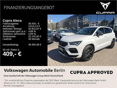 Nuova Cupra Ateca 150 CV (110 kW) 2026 Bianco SUV