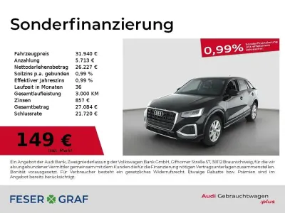 Gebraucht Audi Q2 Advanced Plus 150 PS (110 kW) 2025 Mythosschwarz metallic SUV